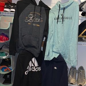 Bundle of 4 hoodies